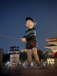 夜間散步小驚喜！中正紀念堂×魷魚遊戲快閃
