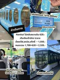 สรุปค่าใช้จ่าย Osaka 5วัน 4คืน
