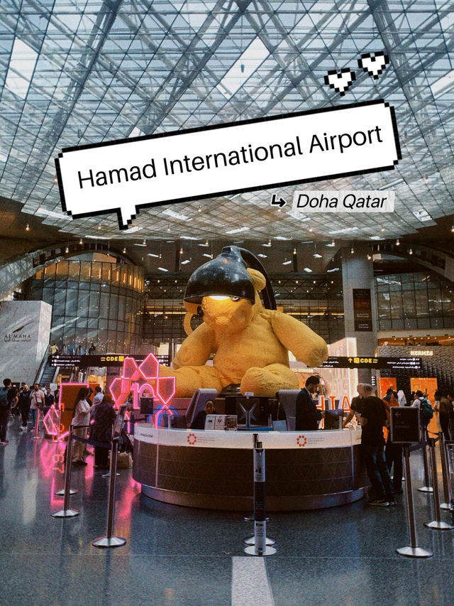 Layover at Hamad International Airport, Doha Qatar