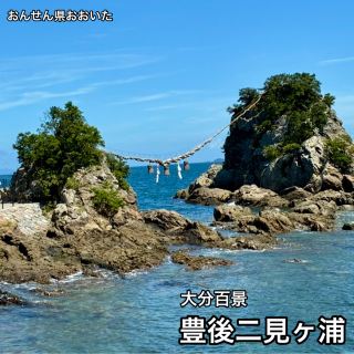 【おんせん県おおいた】ギネスブックに登載された大しめ縄 が近くで見れます‼️豊後二見ヶ浦