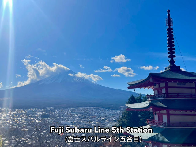 🌟 5 จุดยอดนิยมในการชมภูเขาไฟฟูจิแบบเต็ม🗻 🌟 5 จุดยอดนิยมในการชมภูเขาไฟฟูจิแบบเต็ม🗻