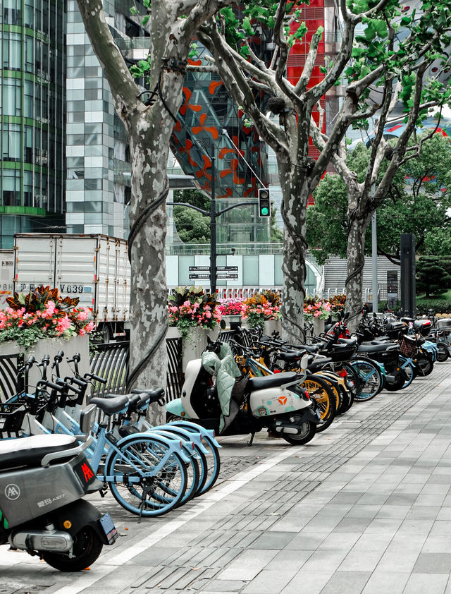 เที่ยว Shanghai มุม North Bund Green Land ต้องมี