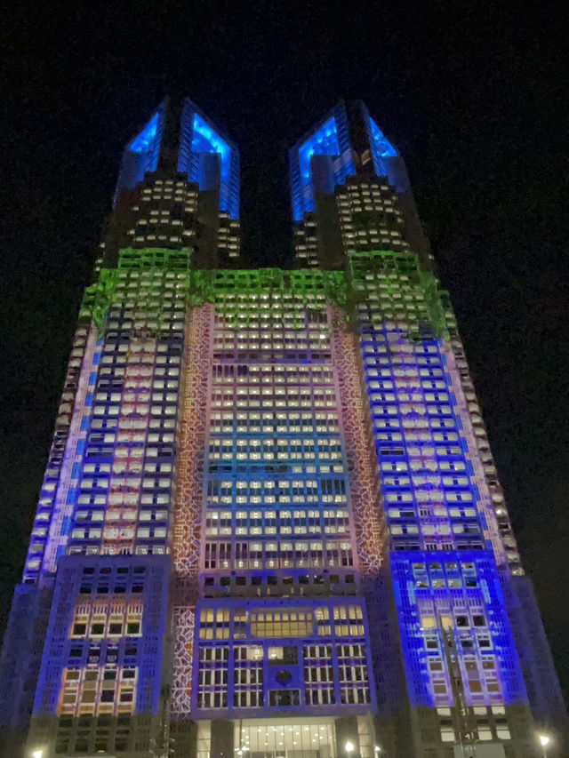Urban Light Dreams: My Solo Night at the Tokyo Metropolitan Government Building Show