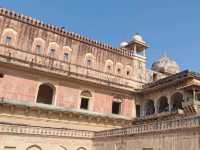 金黃山城中的摩揭陀傳奇#琥珀堡（Amber Fort）-印度捷布 (Jaipur)