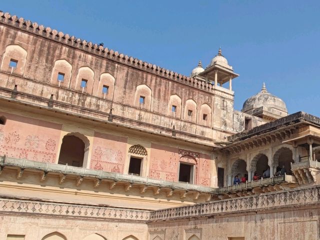 金黃山城中的摩揭陀傳奇#琥珀堡（Amber Fort）-印度捷布 (Jaipur)