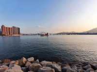 將軍澳海濱日落靚景推介