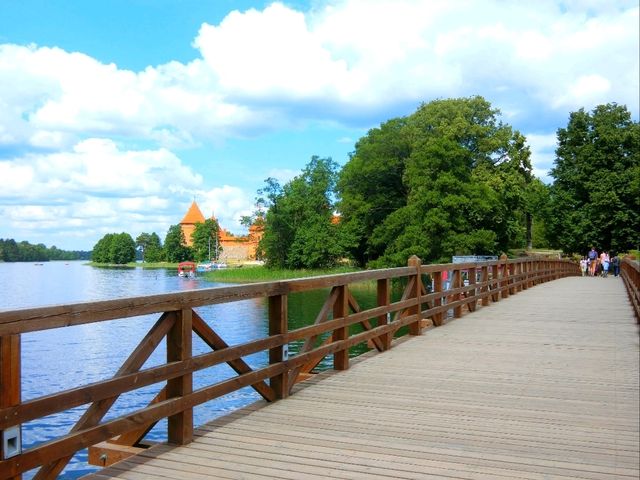 【リトアニア🇱🇹】湖に浮かぶ城🏰トラカイ島城