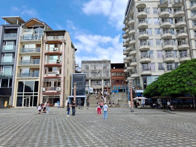 The Great Shuishe Pier in Sun Moon Lake area, Nantou County, Taiwan