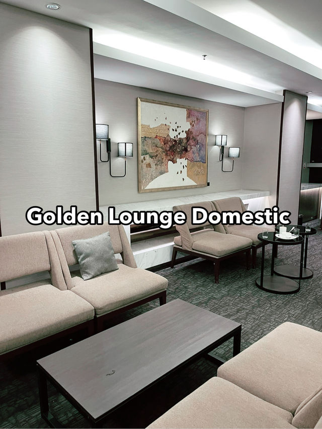 Golden Lounge KLIA Domestic – Relax, Dine, and Recharge