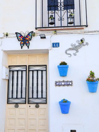 The Beautiful White Town of Mijas, Spain.