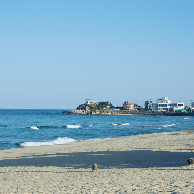 Vibe away on this lovely Korean beach