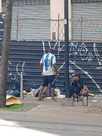 homeless people on the streets of sao Paulo center