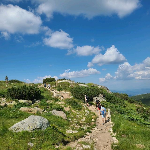 Seven beautiful hiked lakes