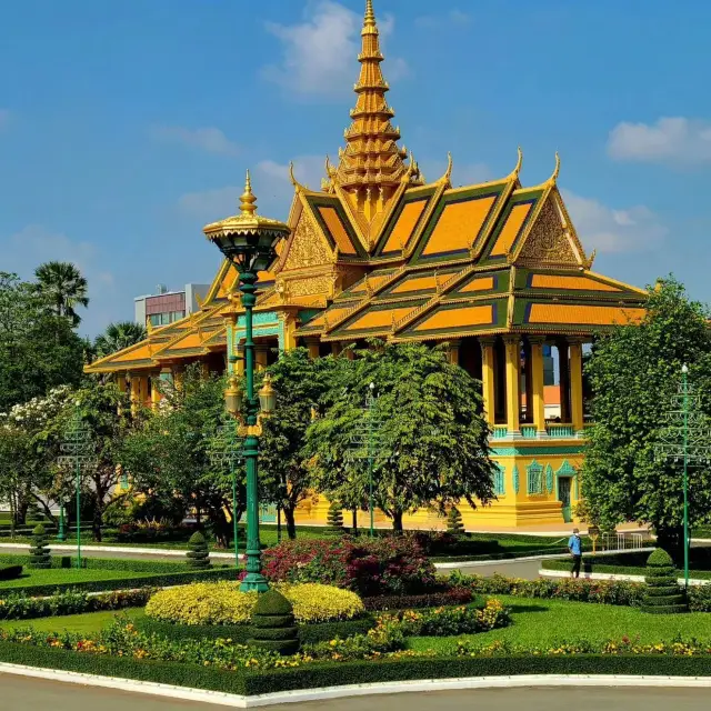 The Royal Palace of Cambodia.