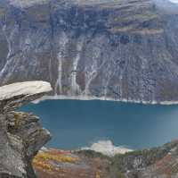 TROLLTUNGA นอร์เวย์ตอนใต้ สุดยอดวิวและจุดลิ้นยอดเข