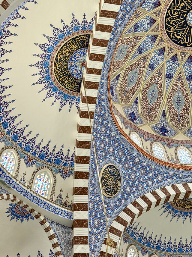 Spring Visit to the Stunning Turkish Mosque in Bishkek
