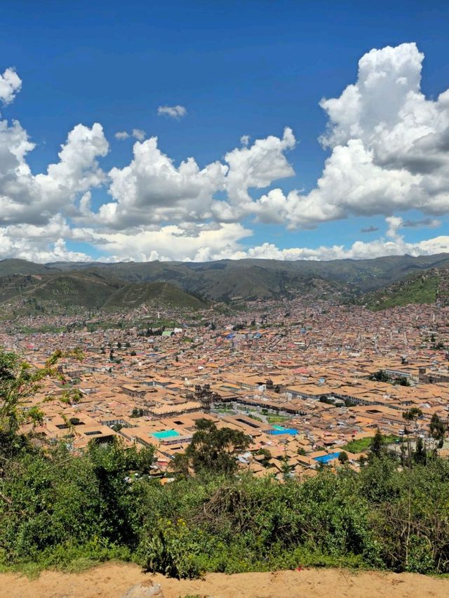 해외여행 페루 쿠스코의 인기 전망대 Mirador desde el Cristo Blanco