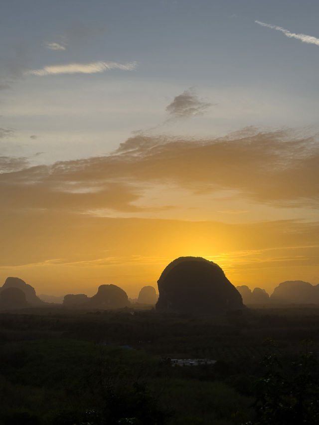 Sunrise view to die for