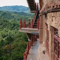 Stairs You Won’t Forget: The Maijishan Grottoes 🪶⛰️