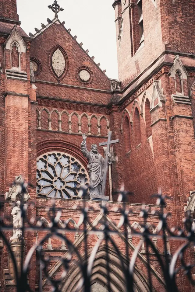 The Xujiahui Catholic Church in Shanghai, witnessing the historical vicissitudes of modern China