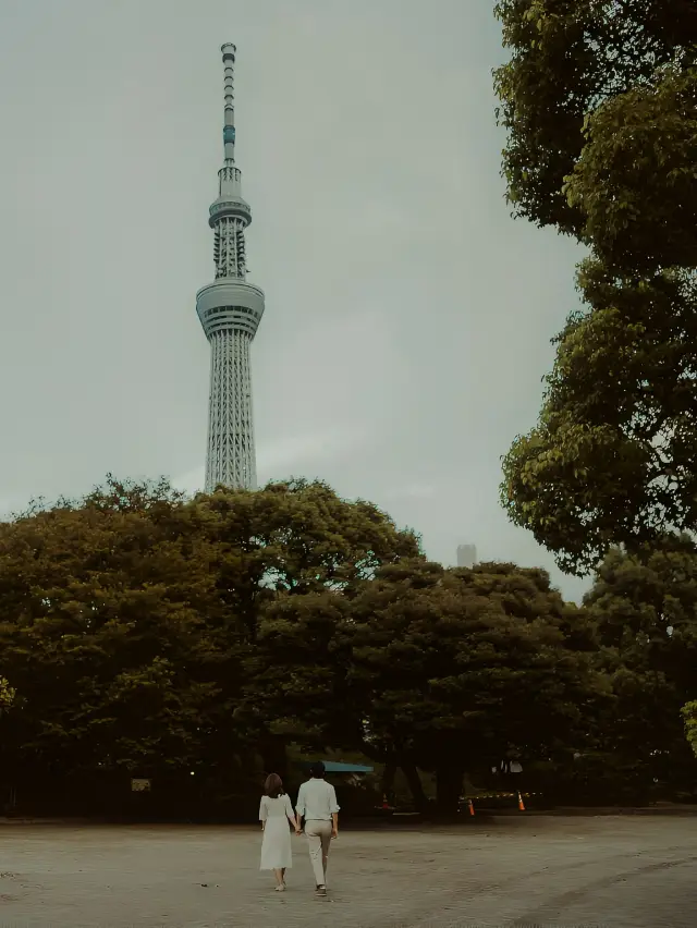 高級感のあるフィルム風｜東京旅行の写真撮影完全ガイド