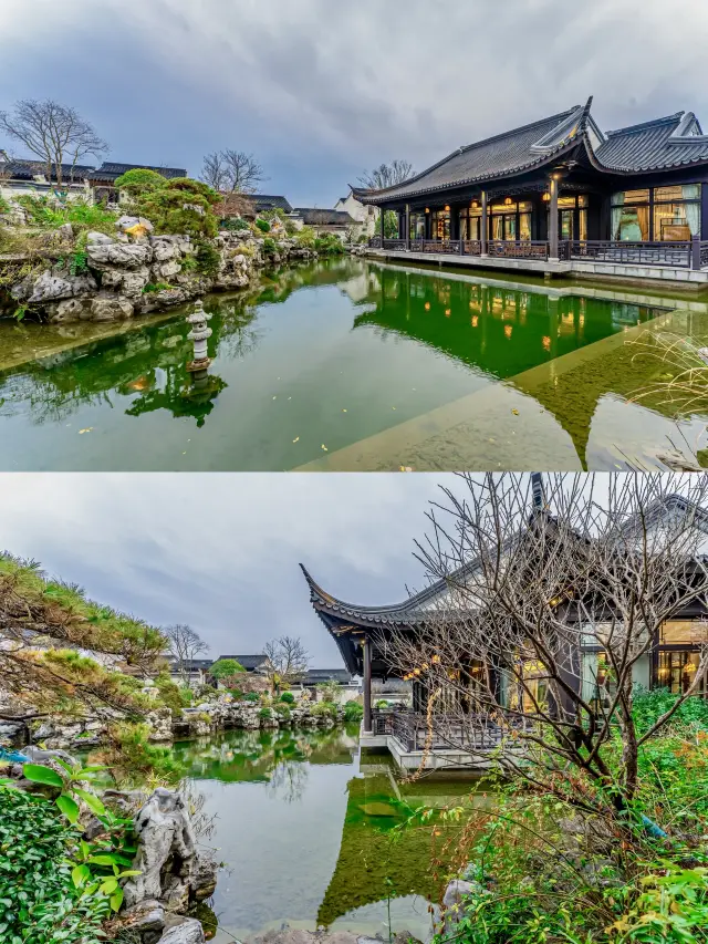 무한 주변의 작은 강남|겨울 첫 사유 온천에 가다