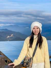 住在雲冰山山頂的客棧，回歸自然，享受浪漫