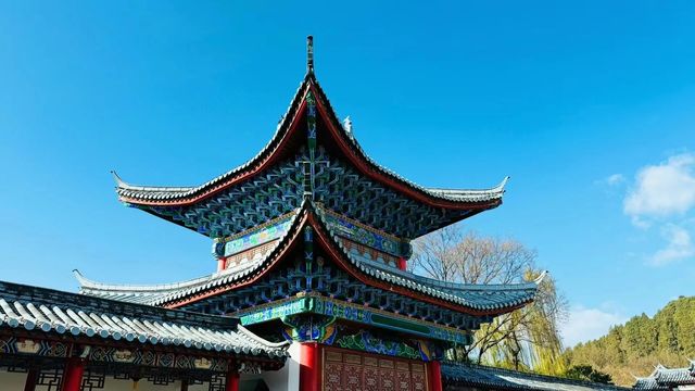 天雨流芳瀰漫麗江的「紫禁城」木府