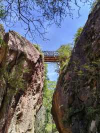 西安翠華山丨世界地質公園,看山崩地裂奇觀