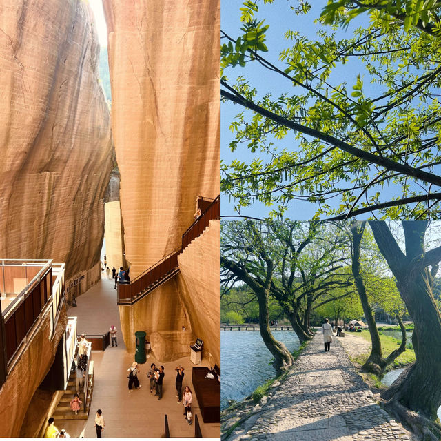 溪水潺潺，山色空朦，鳥鳴春澗中｜縉雲·仙都