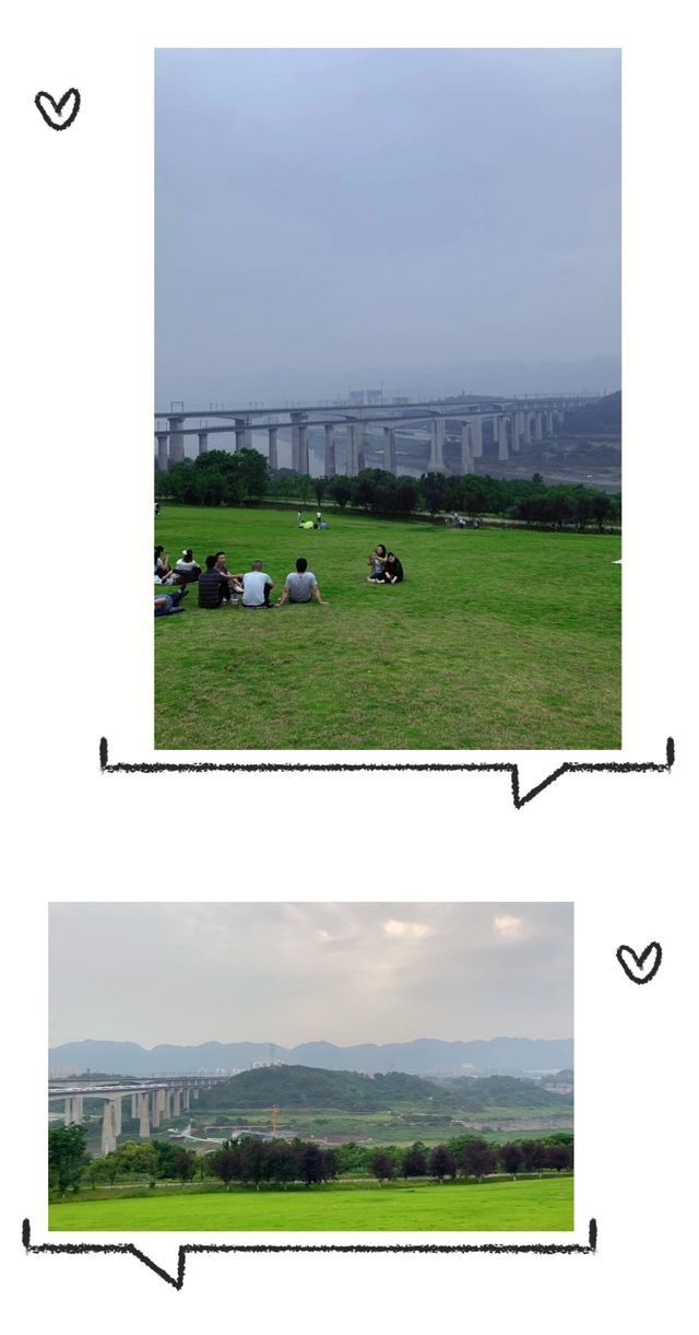 重慶九曲河濕地公園：我們一起等落日，拍大片！