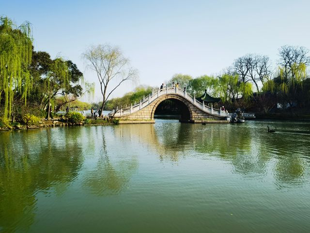 十年一覺揚州夢--瘦西湖閒適懶散的春日時光