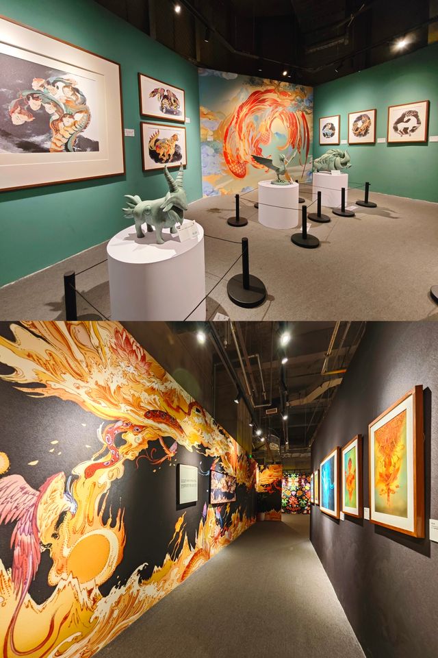 沈陽排隊1小時的沉浸神話展，神奇動物在這裡