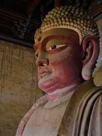 山西稷山大佛寺，世界最大的土雕大佛