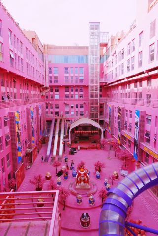 The pinkest place in all of Beijing—Wu Zhi Mao Entertainment Mall