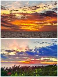 涠洲島，慢生活，欣賞邂逅美的日落黃昏。