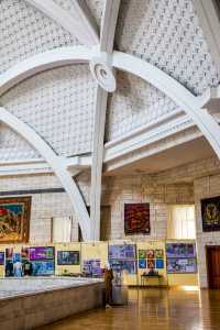 哈薩克斯坦國家博物館！最美的不是展品！而是建築本身！。