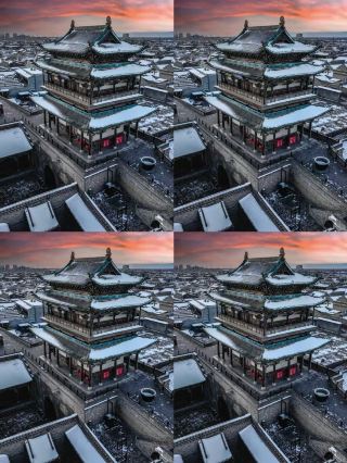 Light Snow | Time to look forward to the ultimate romantic Shanxi snow this season.