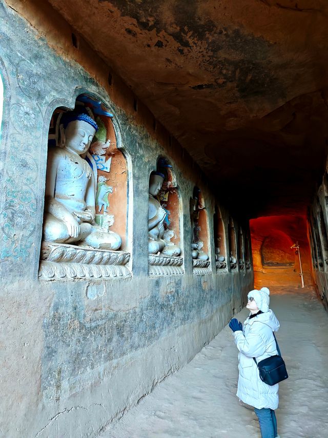 避開人潮，南方小土豆邂逅冬日馬蹄寺的別樣寧靜