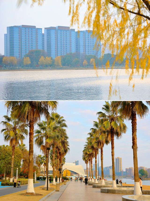 在杭州，可以閒逛一整天的湖邊公園