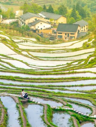 I regret coming so late - finally seeing the shimmering colorful water terraces