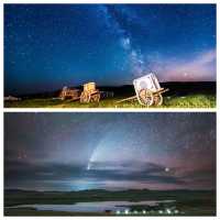 在呼倫貝爾，躺著就能看浩瀚星空！