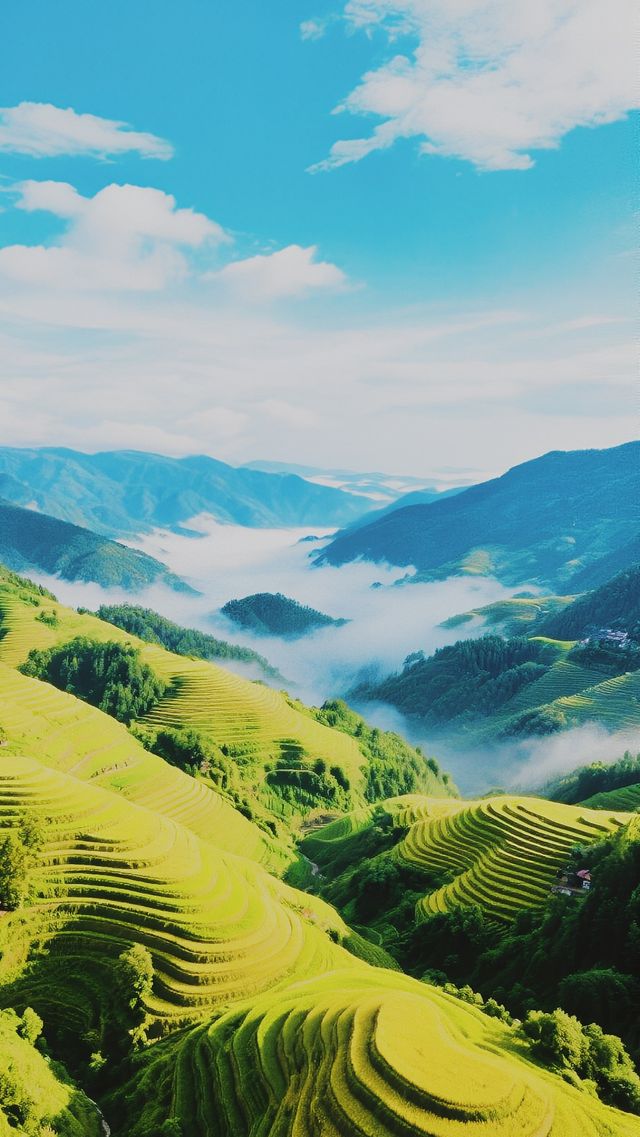 龍脊梯田：大地之上的夢幻田園詩畫