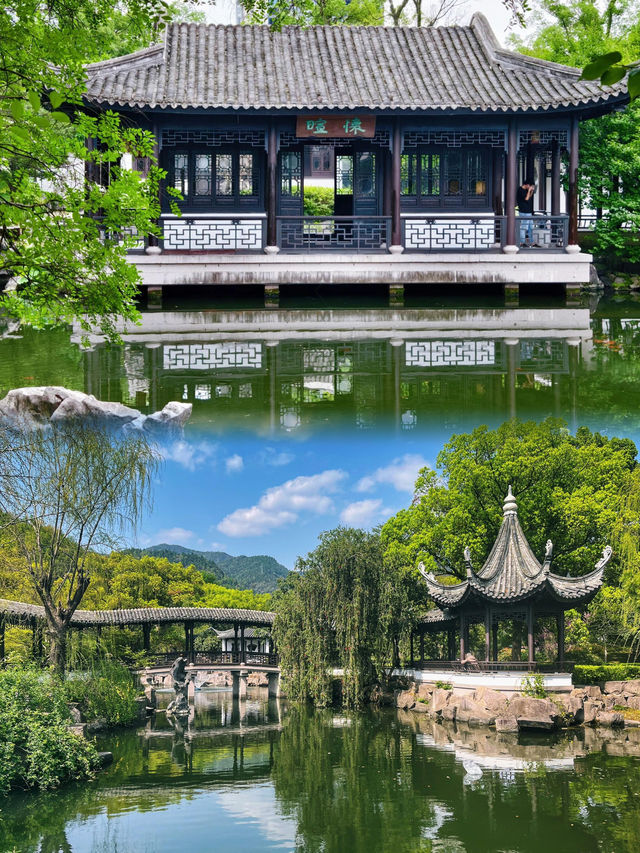 台州隱藏版園林！烏篷船入畫太治癒