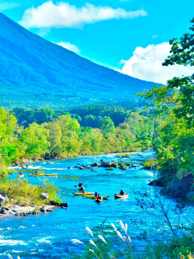 홋카이도에는 스키뿐만 아니라, 여름의 홋카이도도 이렇게 아름답네요