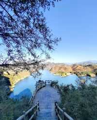 北方「小桂林」，闖進現實版嘅水墨畫易水湖一日躺平玩法