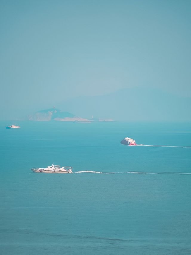 從來冇諗過原來澳門嘅海都咁靚！！