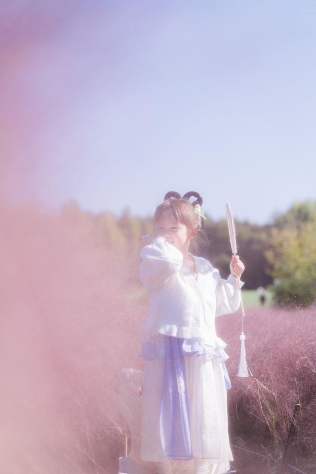 秋天必備！帶女兒拍漢服+粉黛超絕大片攻略