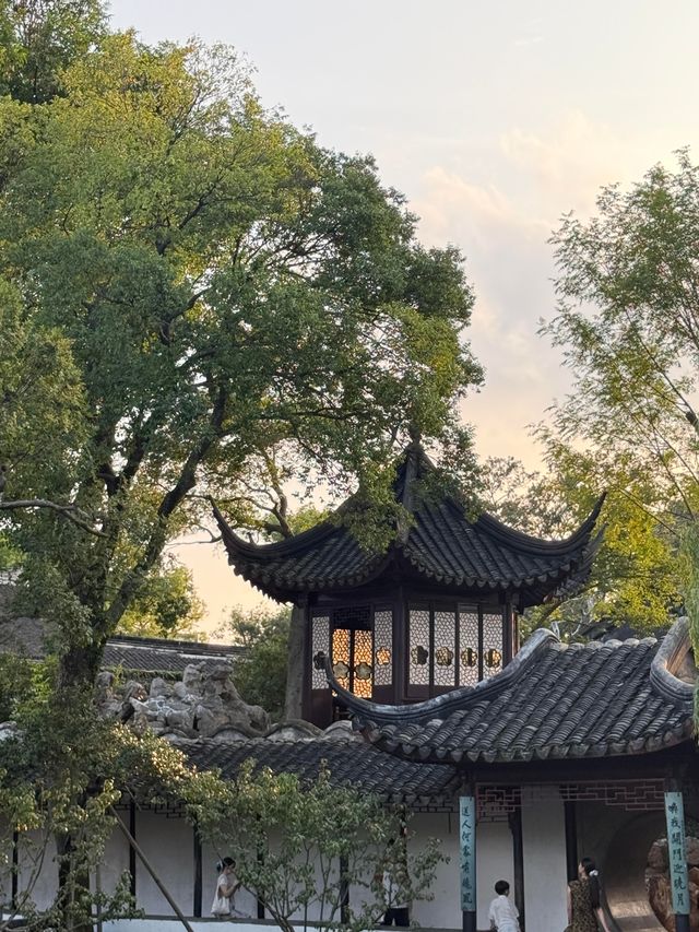旗袍迷必逛蘇州園林