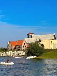 洛陽1h直達！洛水昌谷童話小鎮，坐船玩一天超出片